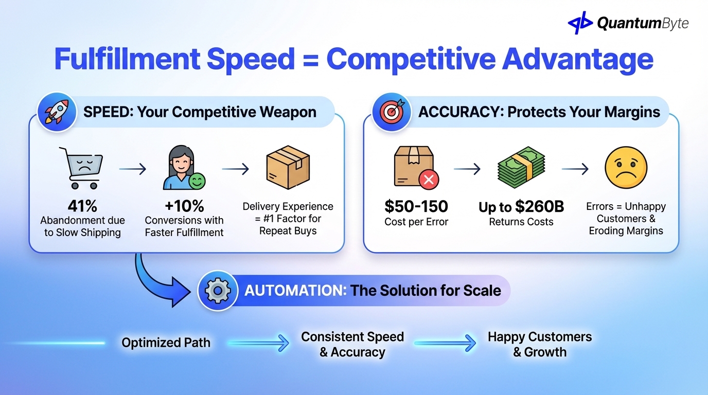 Fulfillment Speed as Competitive Advantage