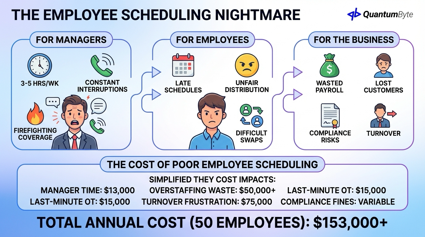 The Employee Scheduling Nightmare