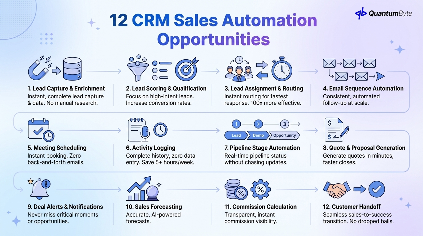 12 CRM Sales Automation Opportunities