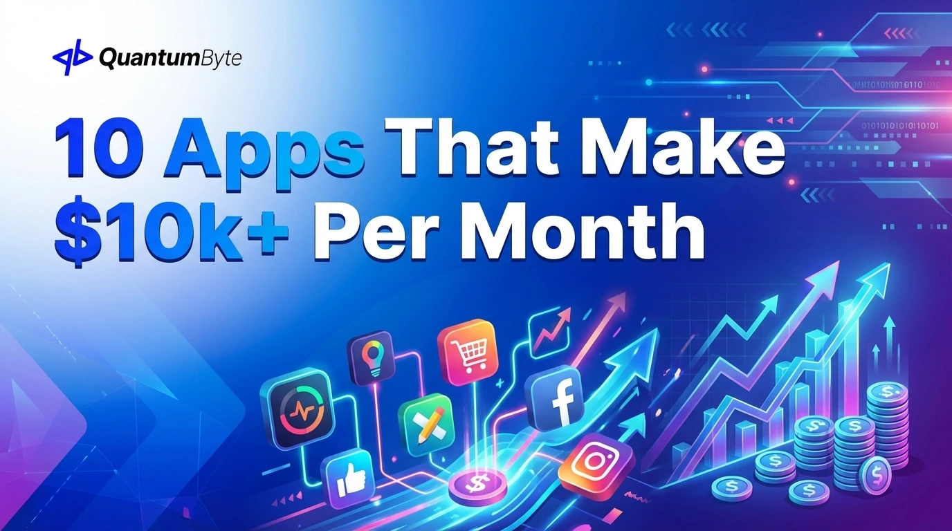 10 Apps Making $10k+ Per Month (Revenue Sources Included)