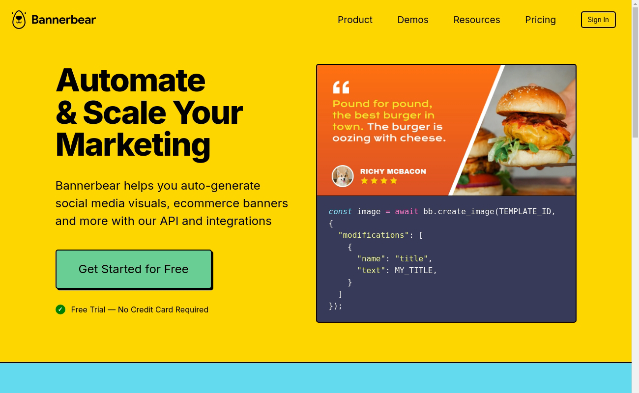 Bannerbear design automation