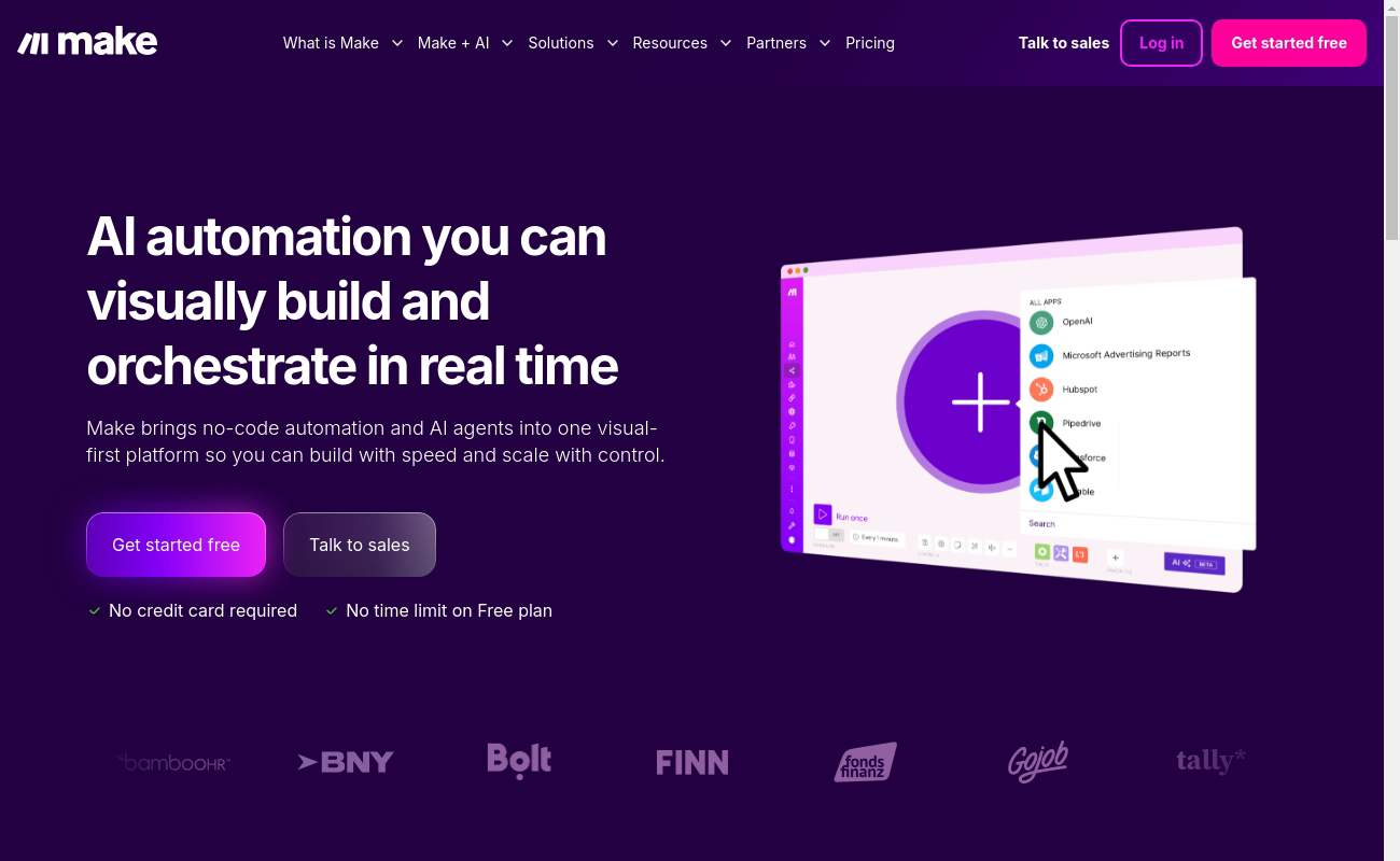 Make automation dashboard
