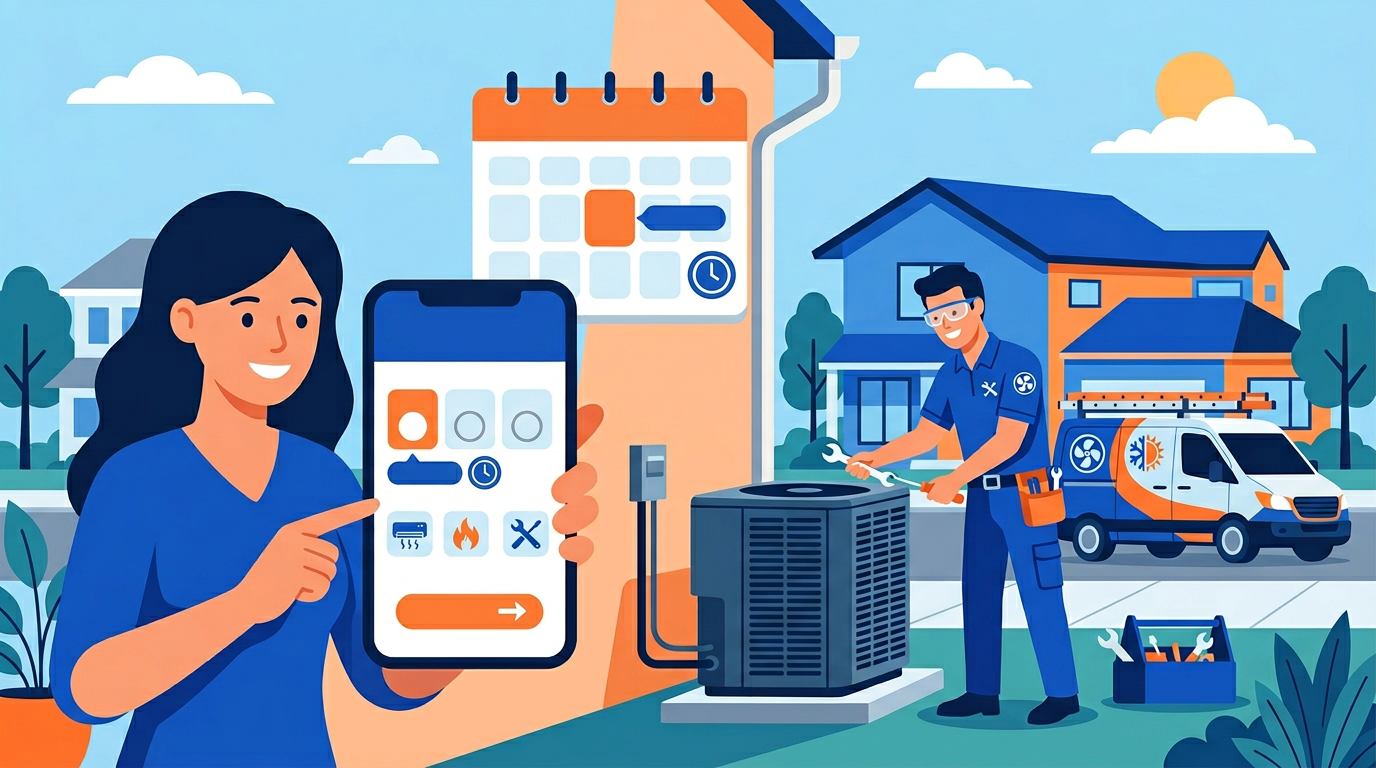 What Is an HVAC Service Booking App (and Do You Need One)?